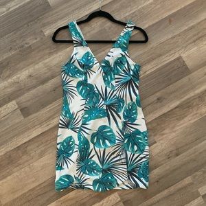 NWT Alive Girl Palm Leaf Mini Dress Size AU 8 US 2